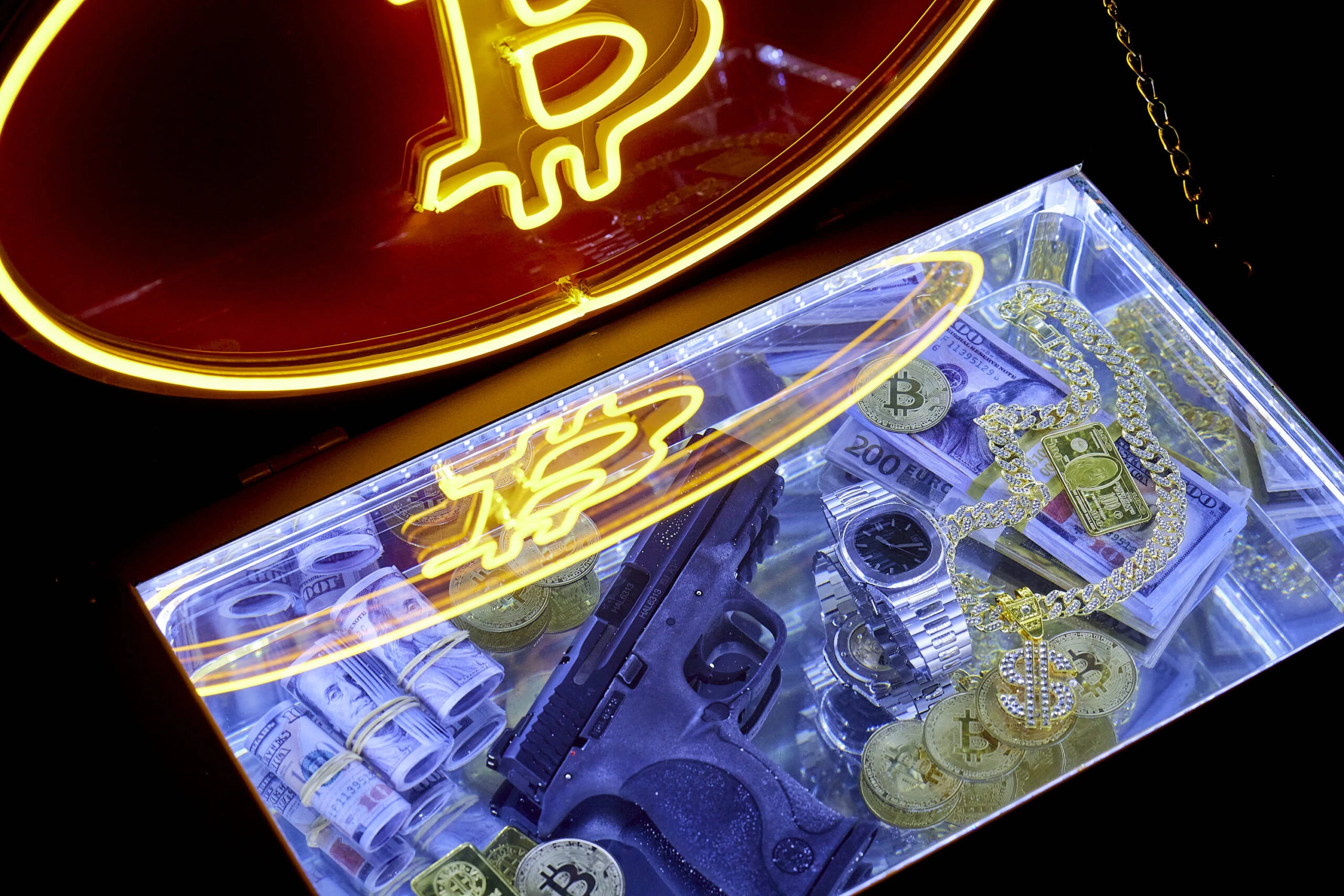 Bitcoin treasure box